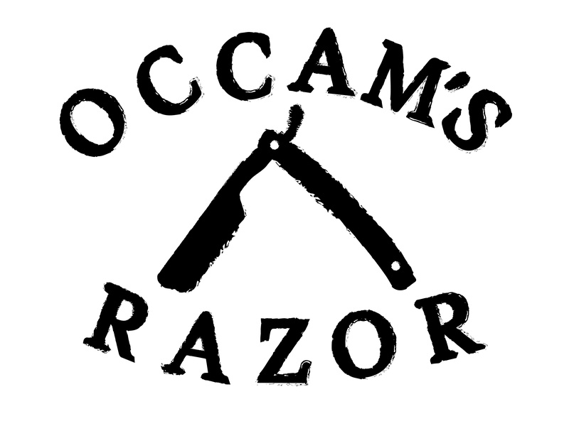Occam’s razor.